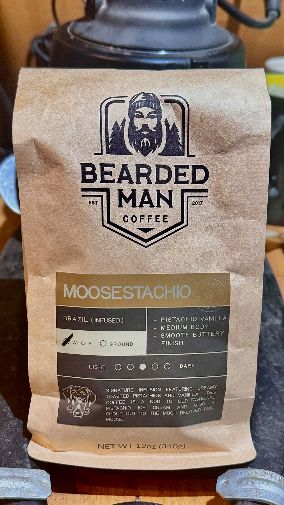 Bearded Man Moosestachio